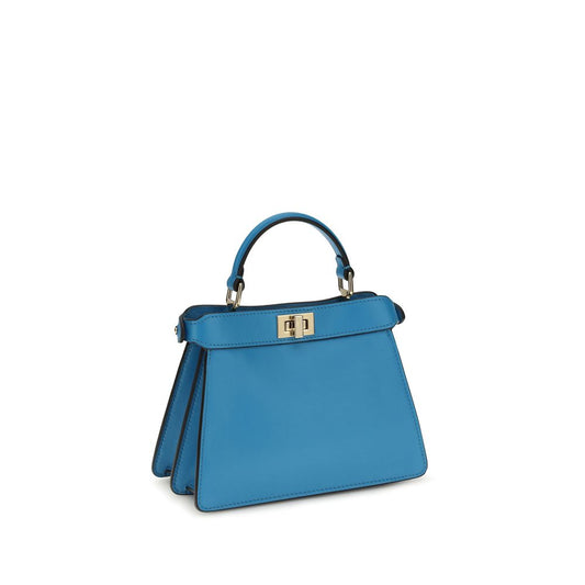 Blue Calf Leather Bos Taurus Shoulder Bag