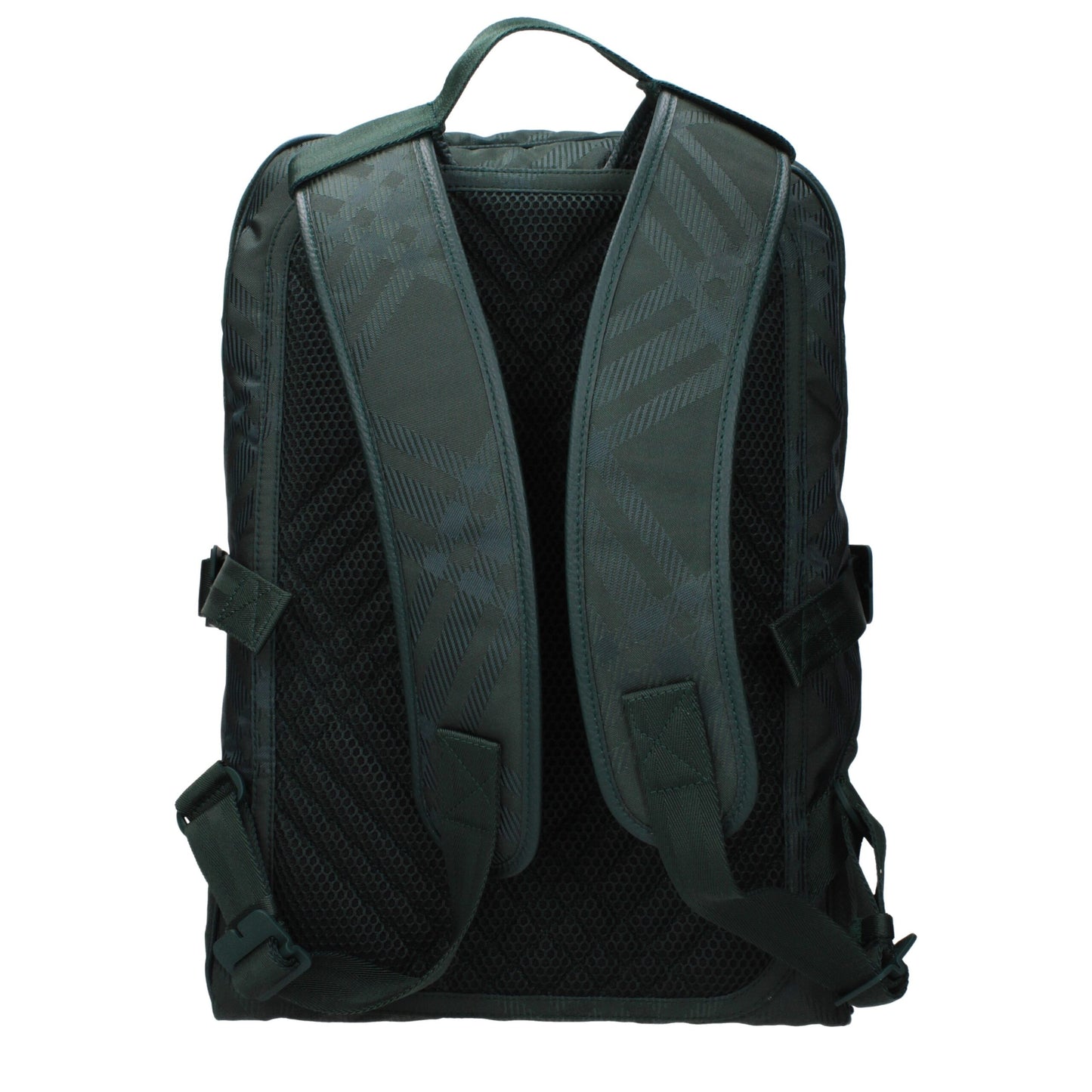 Green Fabric Backpack - Élégance Sélective