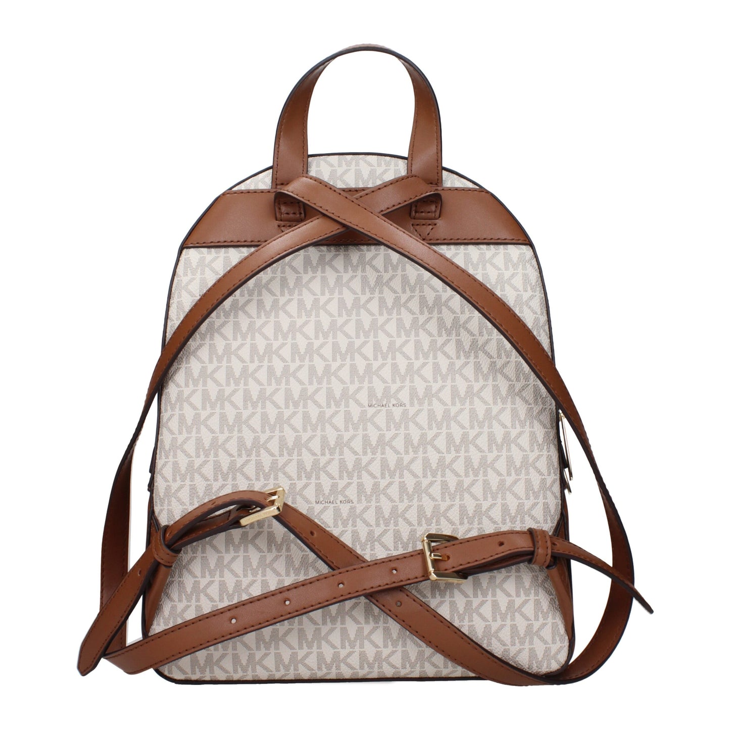 Beige Fabric Backpack - Élégance Sélective