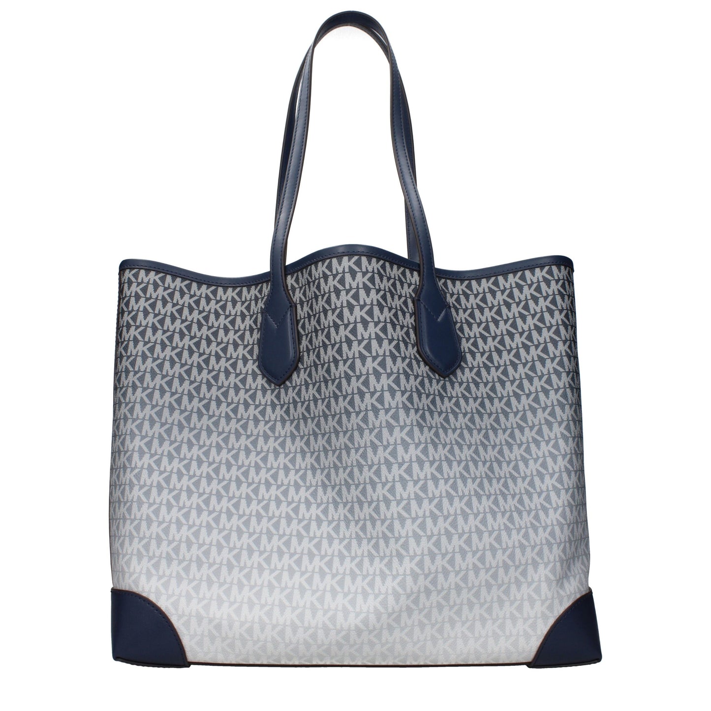 Blue Fabric Shoulder Bag - Élégance Sélective