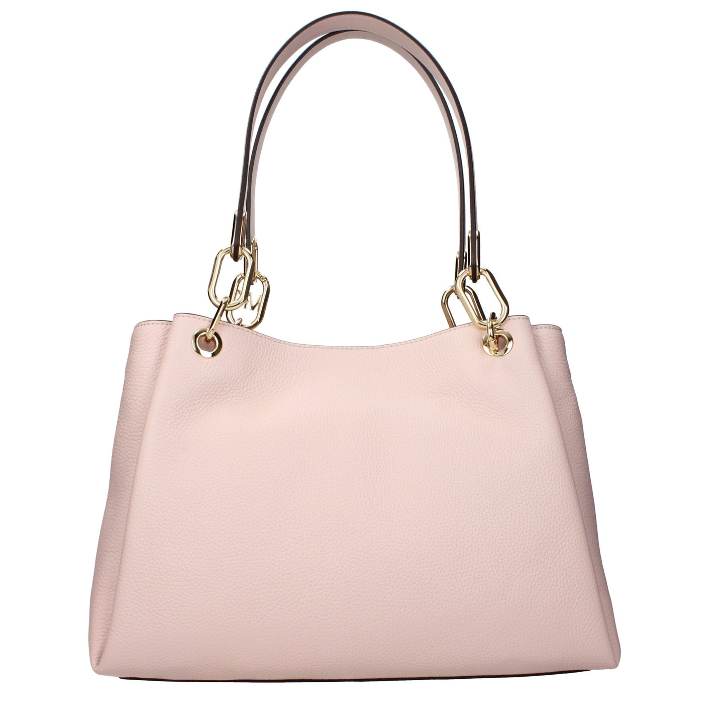 Pink Leather Shoulder Bag - Élégance Sélective