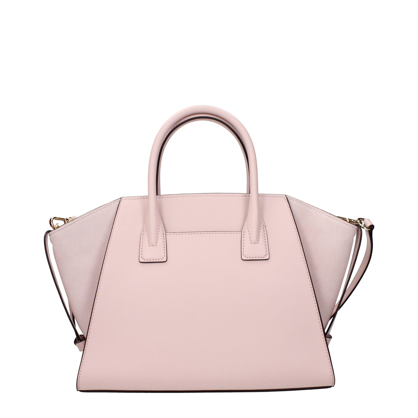 Pink Leather Handbag - Élégance Sélective