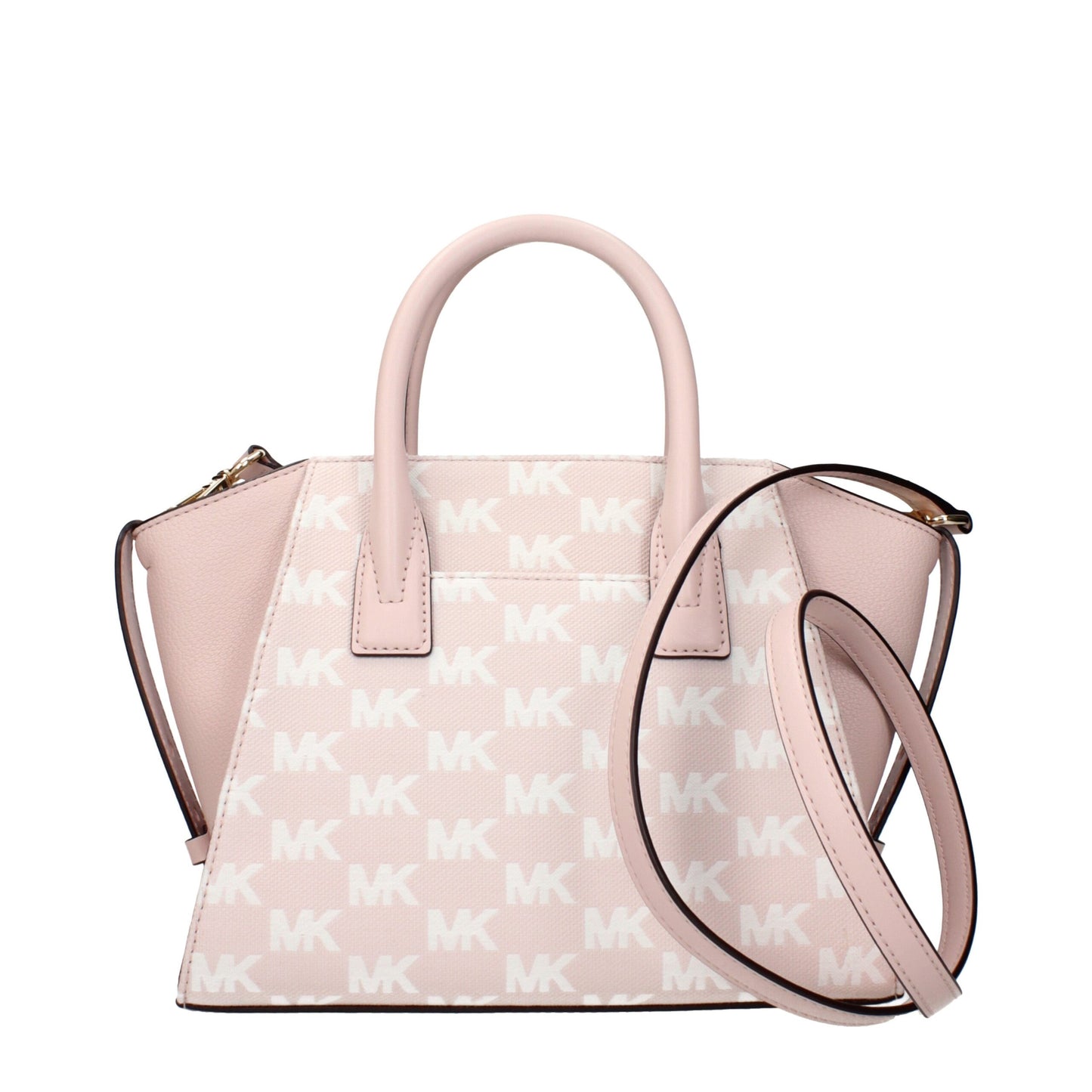 Pink Fabric Handbag - Élégance Sélective