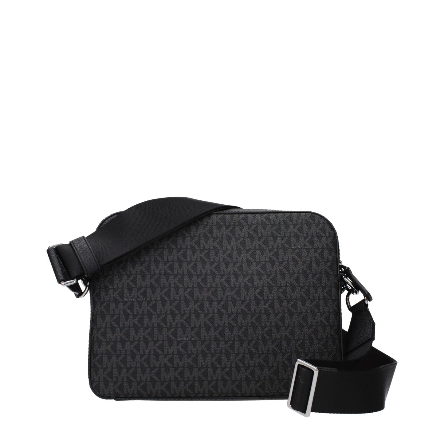 Black Fabric Crossbody Bag - Élégance Sélective