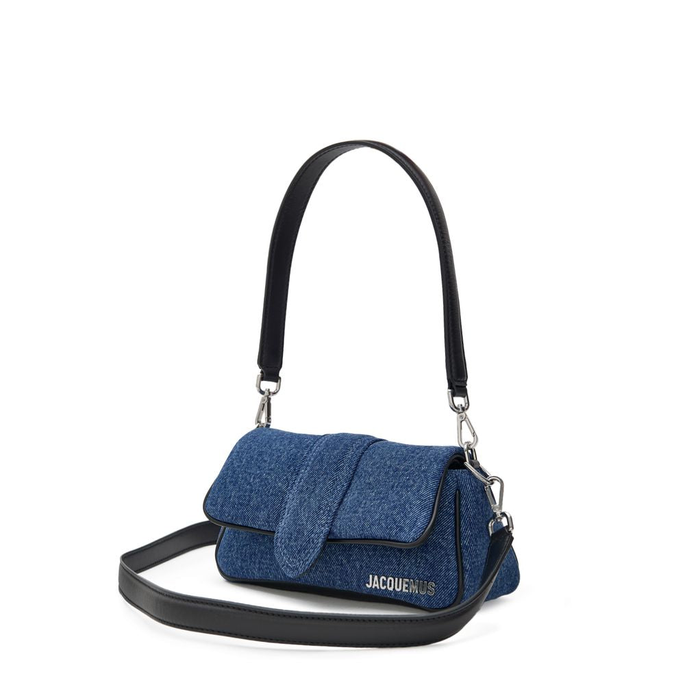 Blue Cotton Handbag - Élégance Sélective