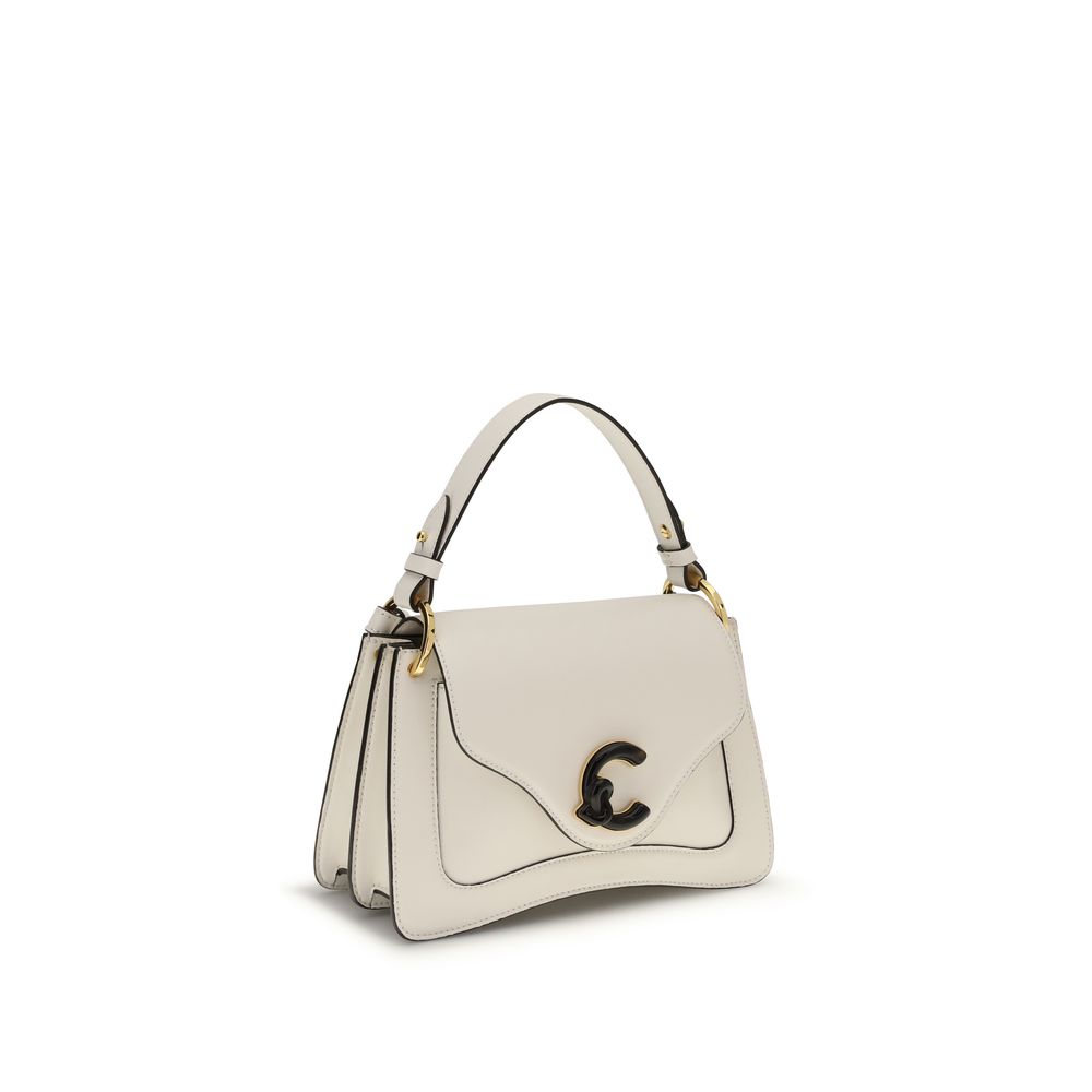 Cream Calf Leather Bos Taurus Shoulder Bag