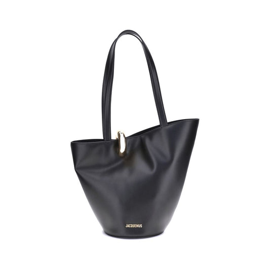 Black Calf Leather Bos Taurus Shoulder Bag