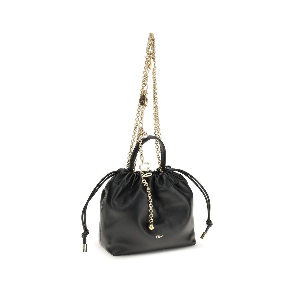 Black Calf Leather Bos Taurus Shoulder Bag