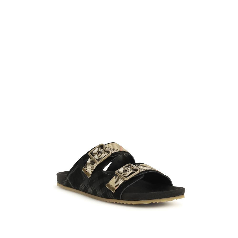 Multicolor Calf Leather Bos Taurus Sandals