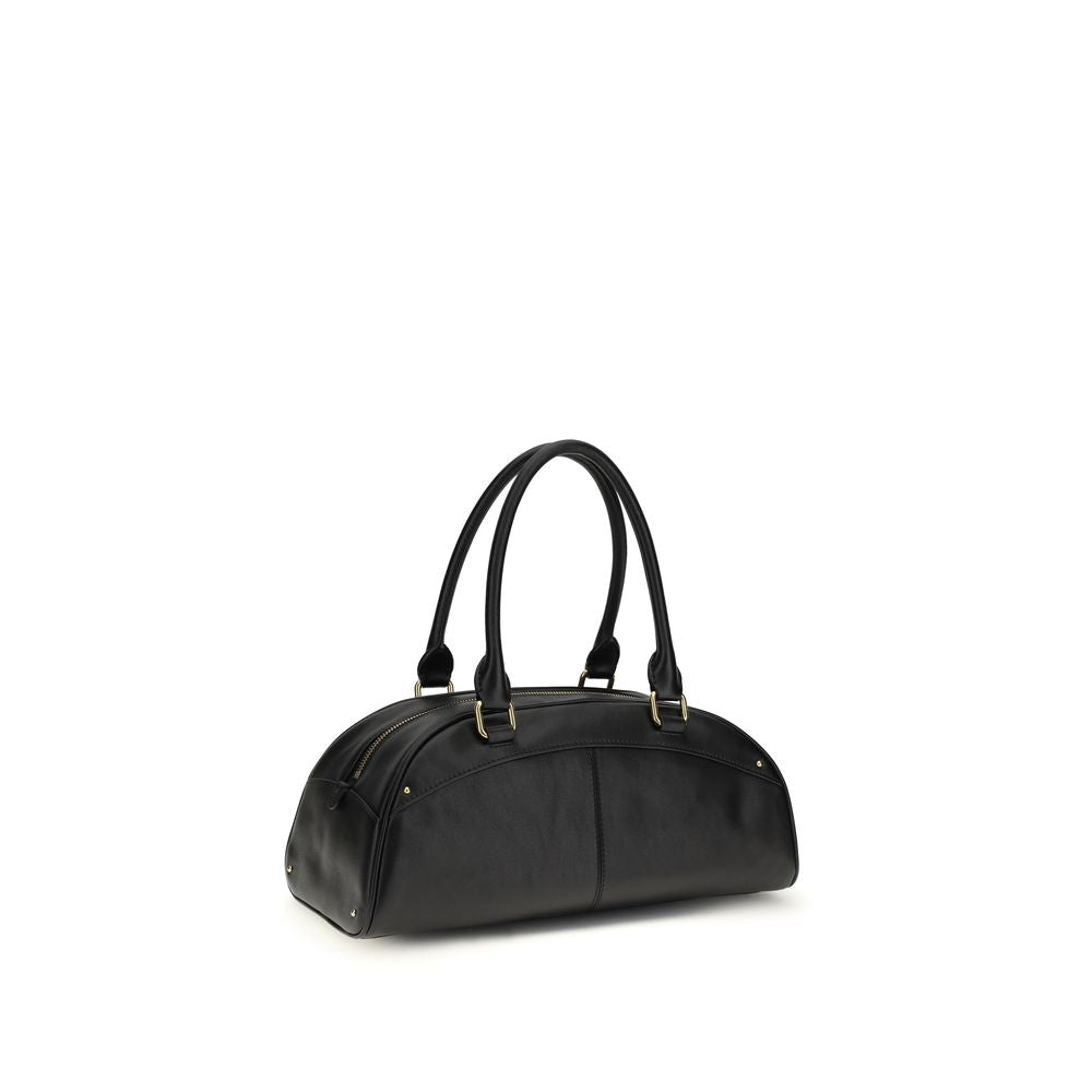 Black Calf Leather Bos Taurus Shoulder Bag