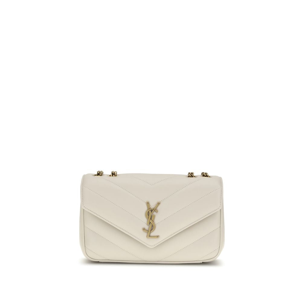 Beige Lamb Ovis Aries Aries Shoulder Bag - Élégance Sélective