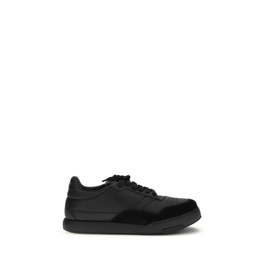 Black Calf Leather Bos Taurus Low Top Sneakers - Élégance Sélective