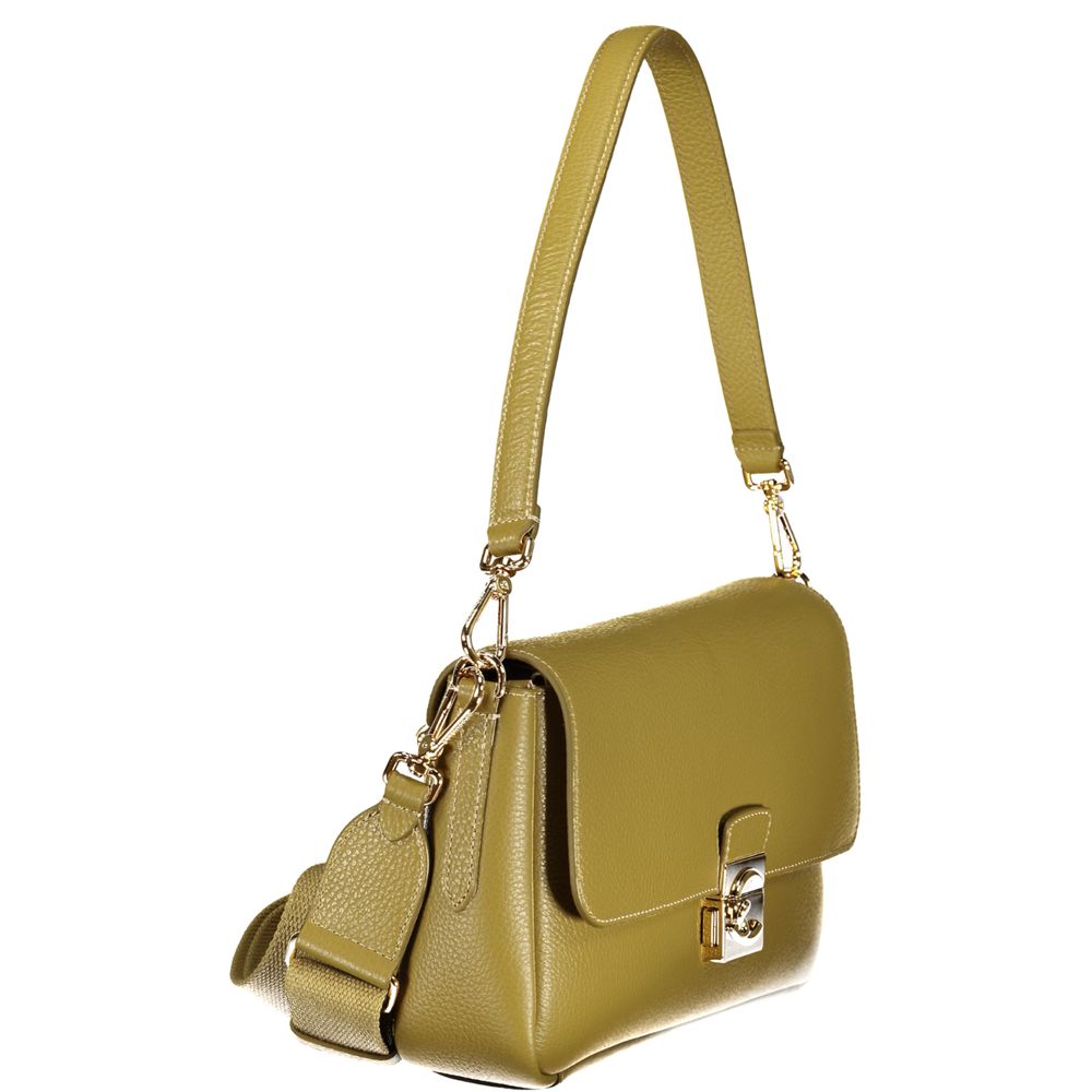 Verde Leather Women Handbag - Élégance Sélective