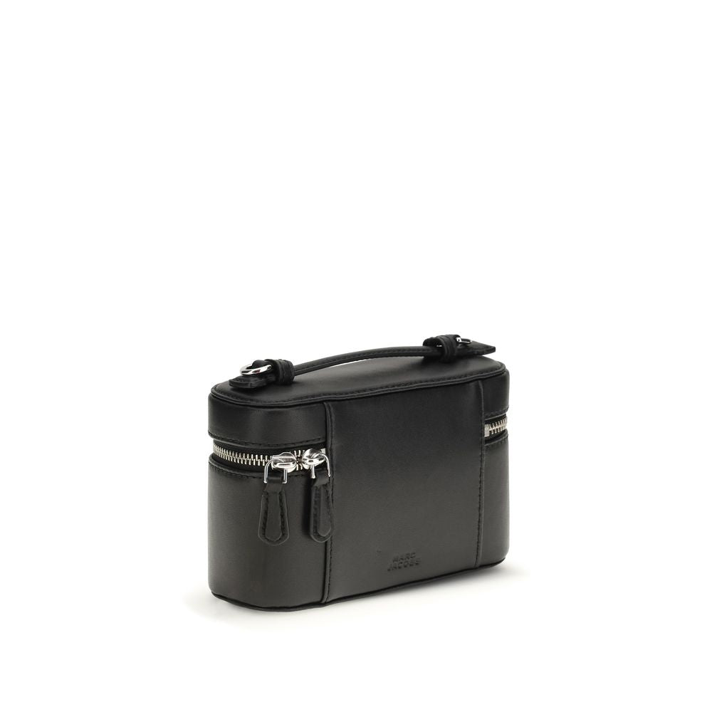 Black Calf Leather Bos Taurus Handbag - Élégance Sélective