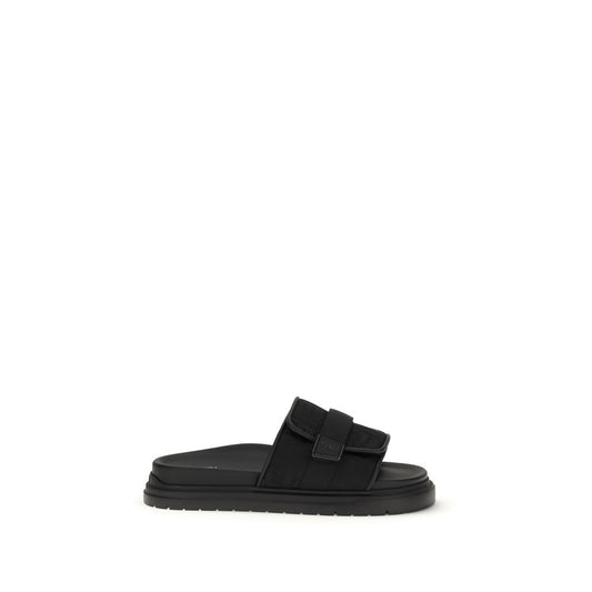 Black Polyamide Sandals - Élégance Sélective