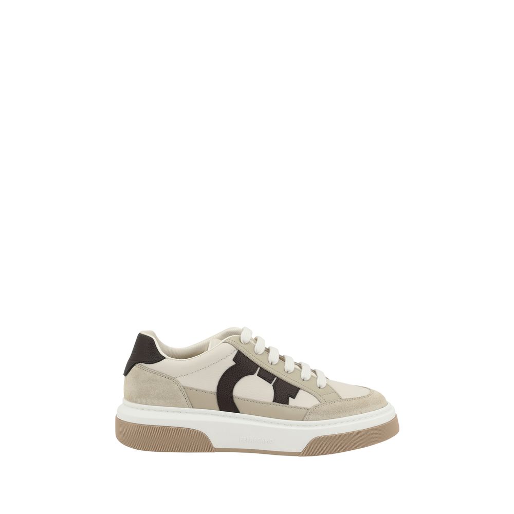 Multicolor Calf Leather Bos Taurus Platform Sneakers - Élégance Sélective