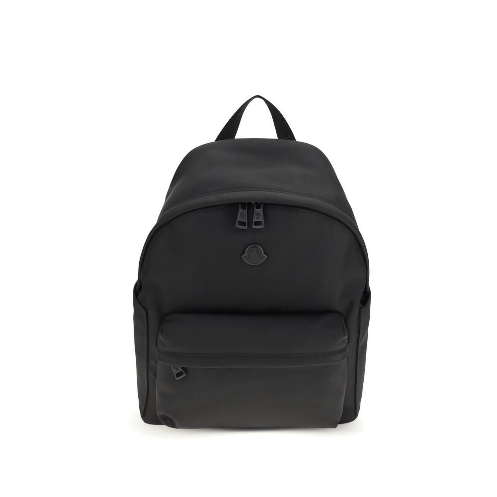 Black Fabric Backpack - Élégance Sélective