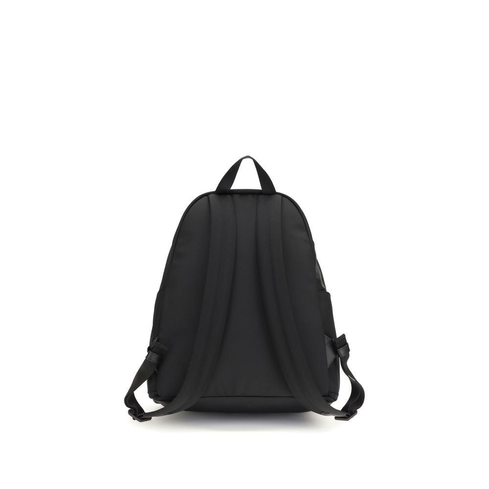 Black Fabric Backpack - Élégance Sélective