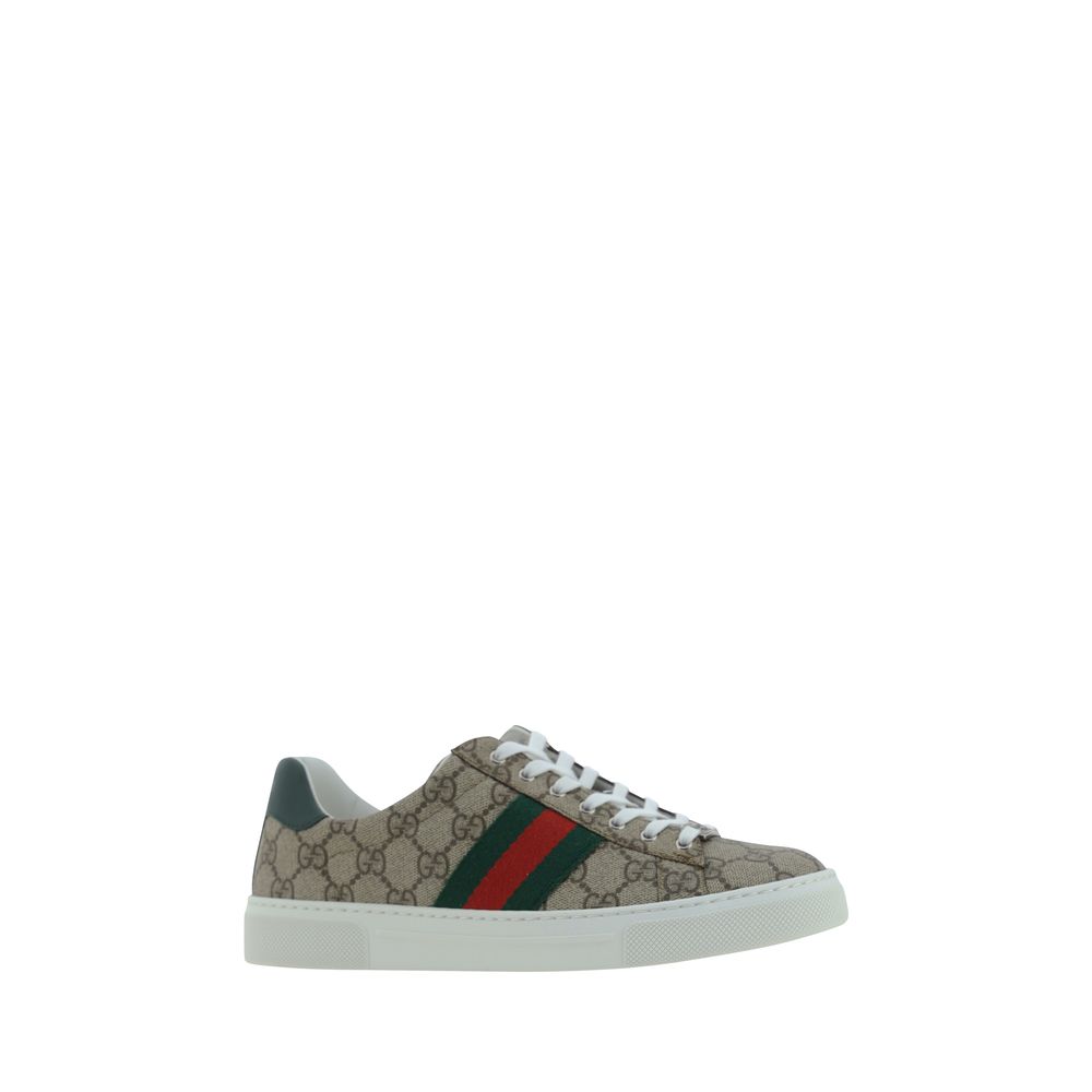 Multicolor Rubber Low Top Sneakers - Élégance Sélective