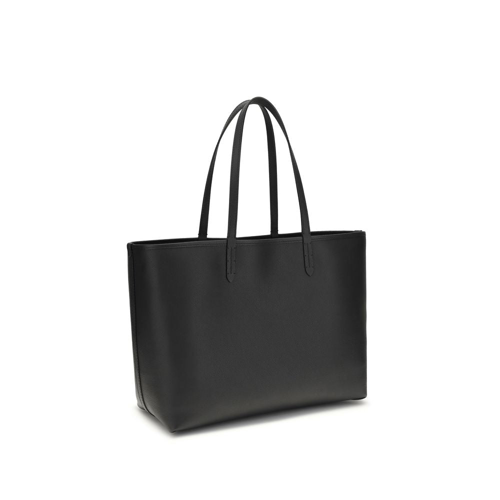 Black Calf Leather Bos Taurus Shoulder Bag - Élégance Sélective
