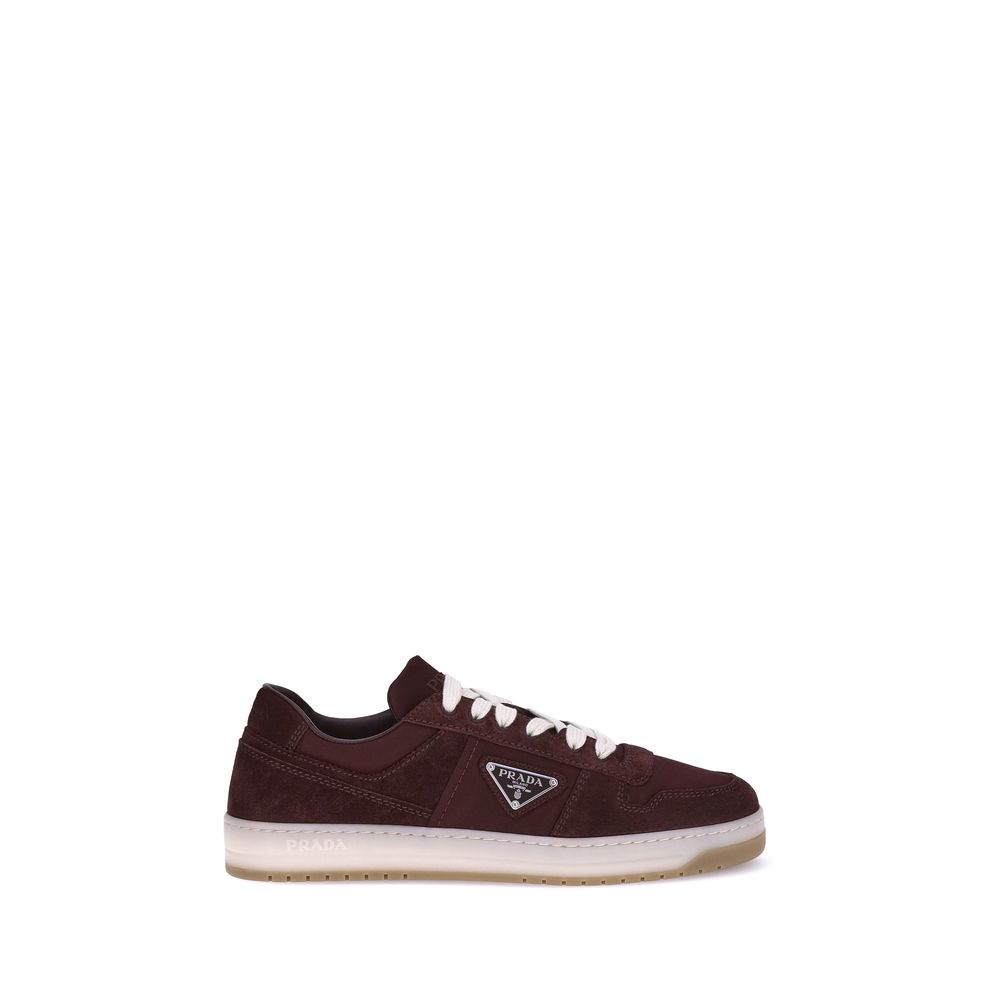 Bordeaux Calf Leather Bos Taurus Low Top Sneakers - Élégance Sélective