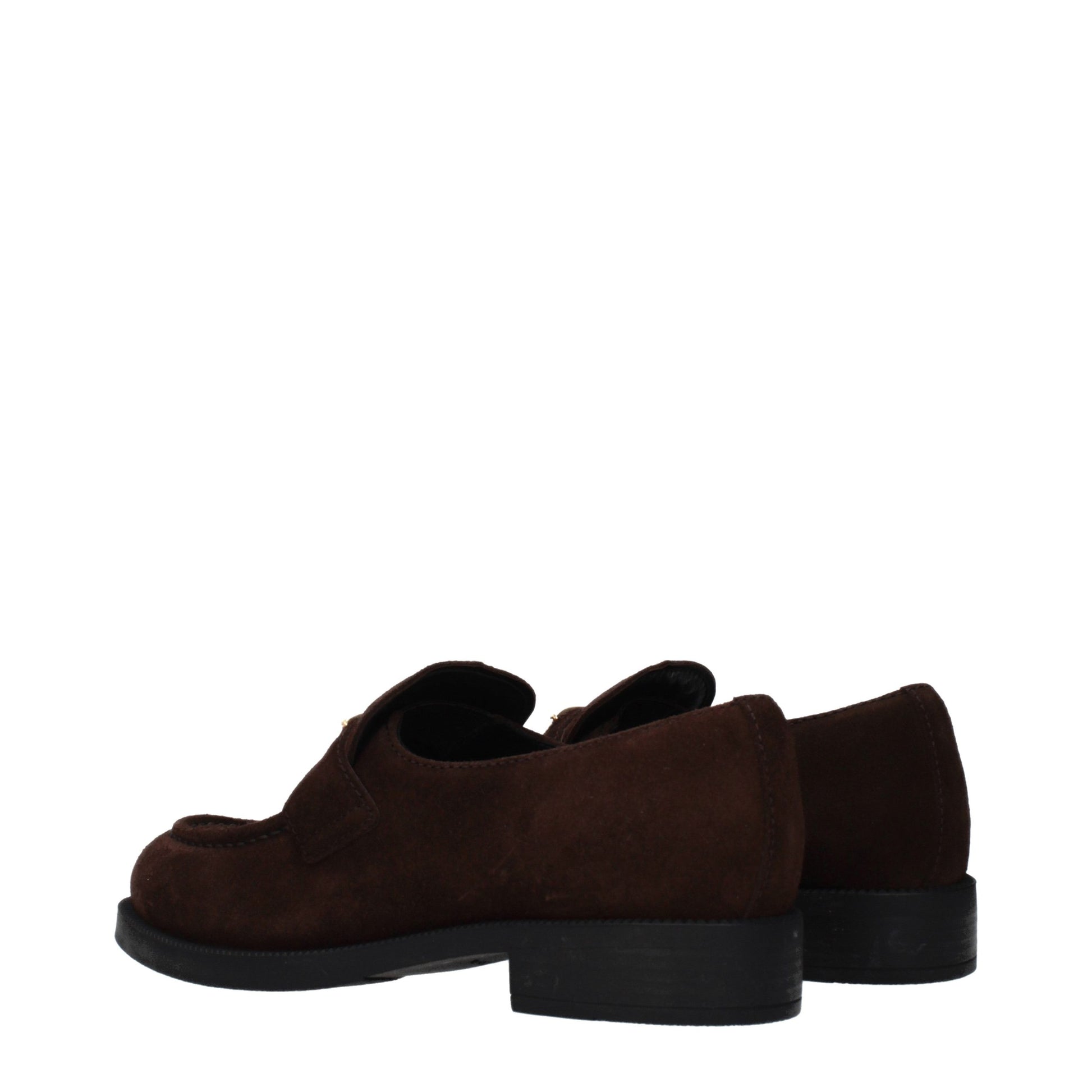 Brown Leather Slip-On Loafers - Élégance Sélective