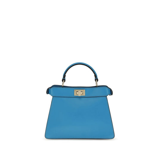 Blue Calf Leather Bos Taurus Shoulder Bag