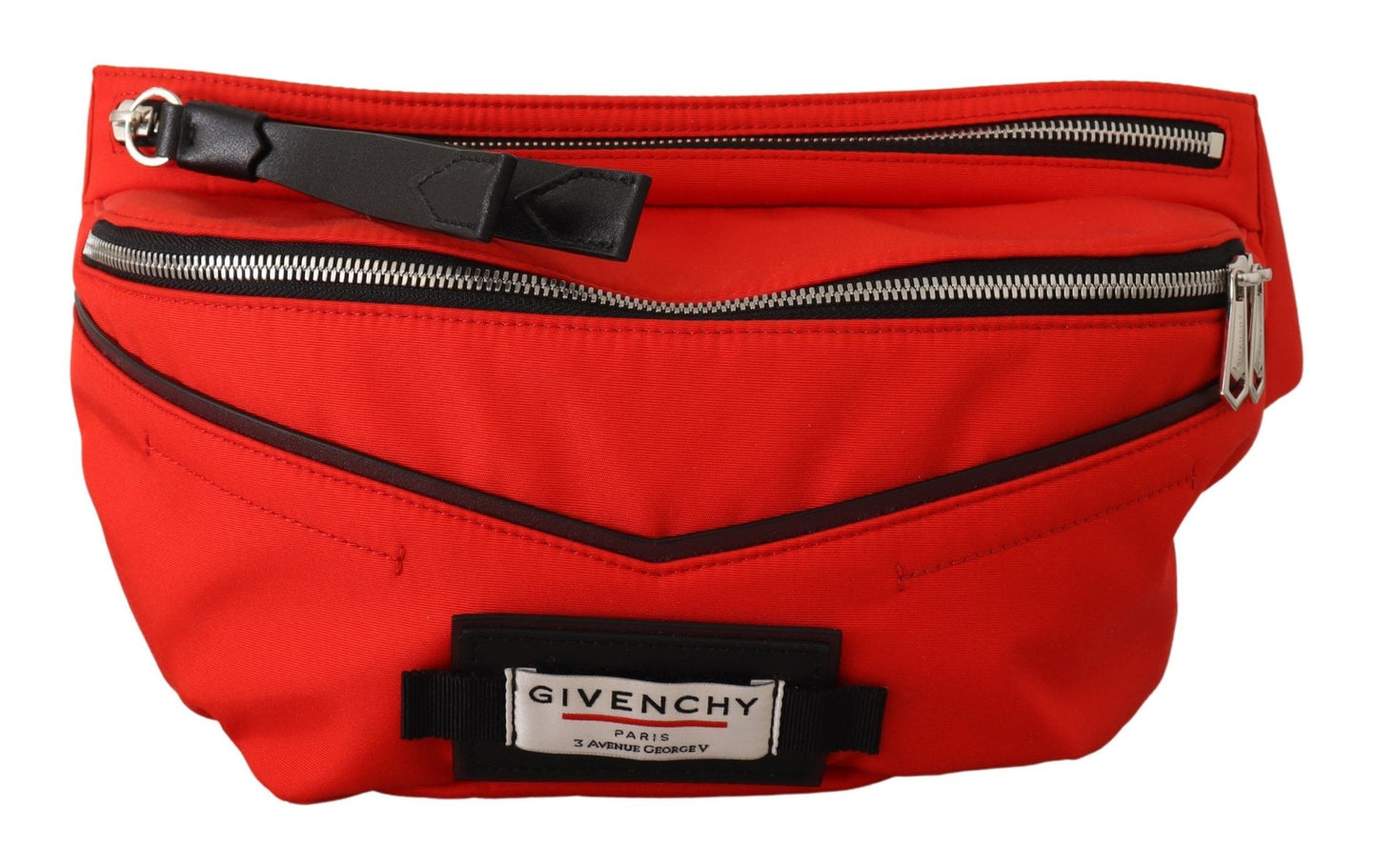 Givenchy Elegant Large Bum Belt Bag in Red and Black - Élégance Sélective