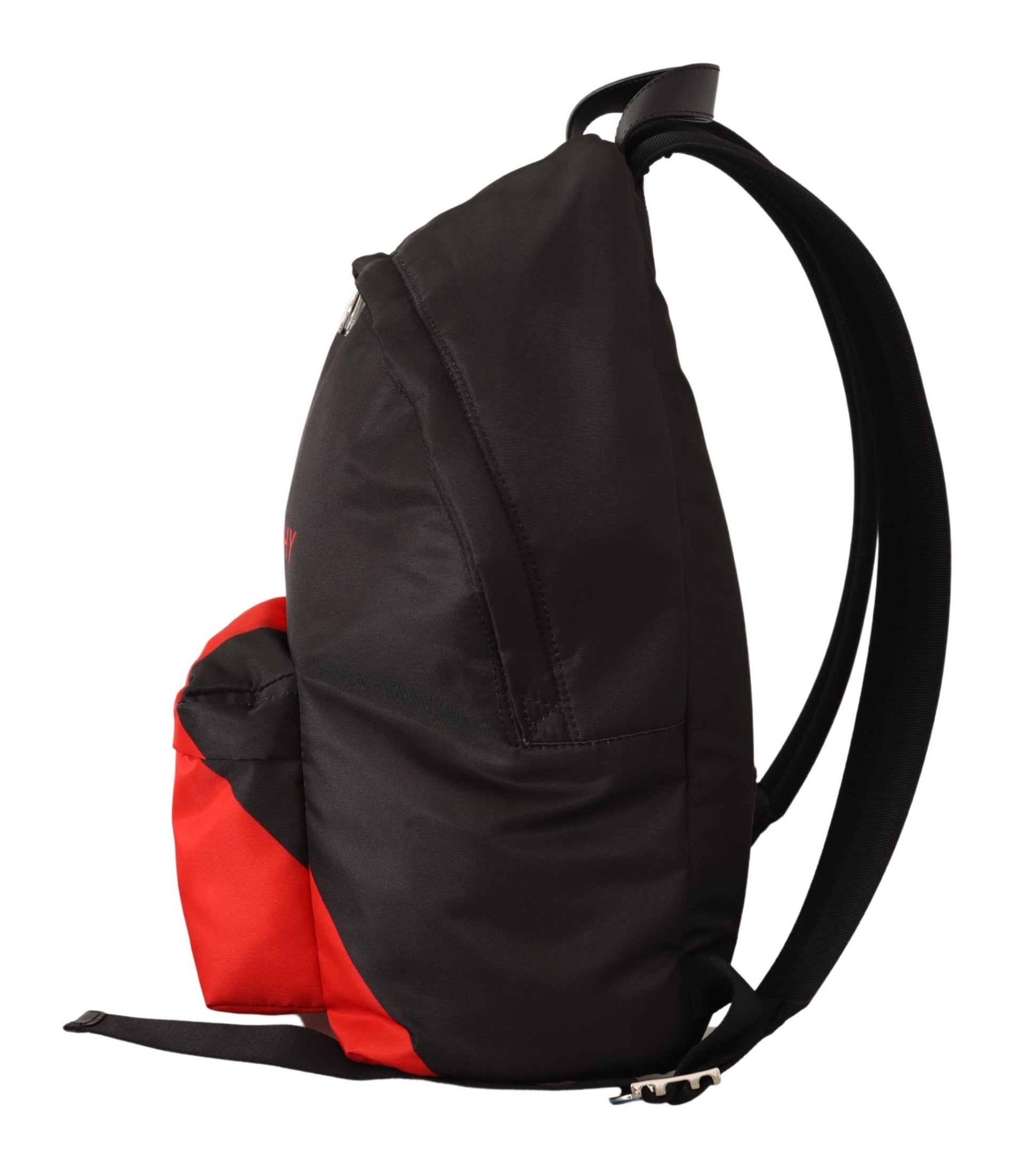 Givenchy Sleek Urban Backpack in Black and Red - Élégance Sélective