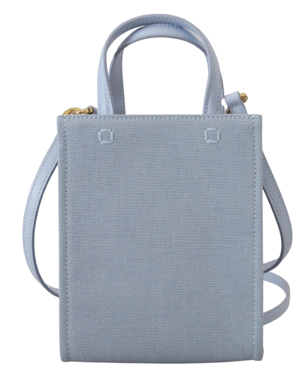 Givenchy Blue Coated Canvas Vertical Cloud Mini Shoulder Bag - Élégance Sélective
