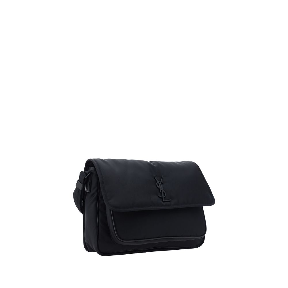 Black Polyamide Shoulder Bag - Élégance Sélective