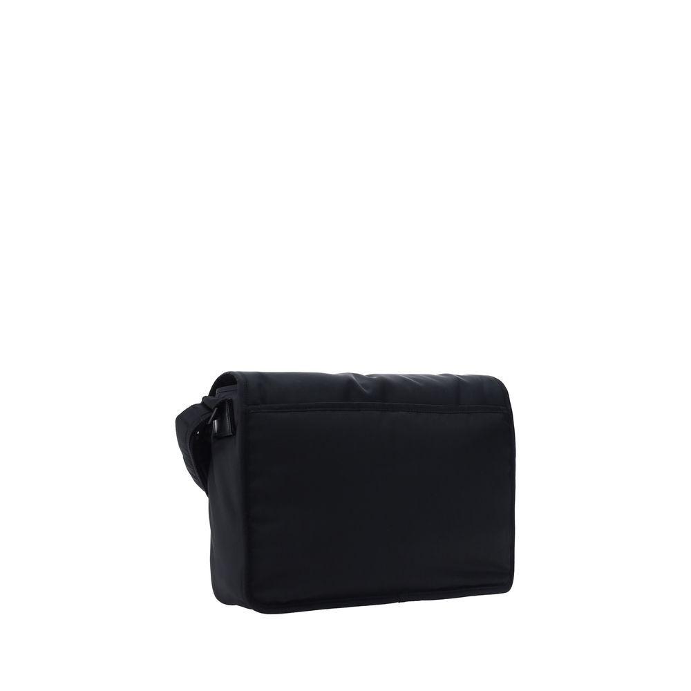 Black Polyamide Shoulder Bag - Élégance Sélective