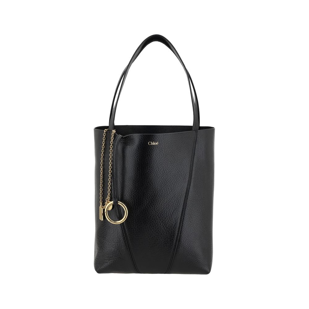 Black Calf Leather Bos Taurus Shoulder Bag - Élégance Sélective
