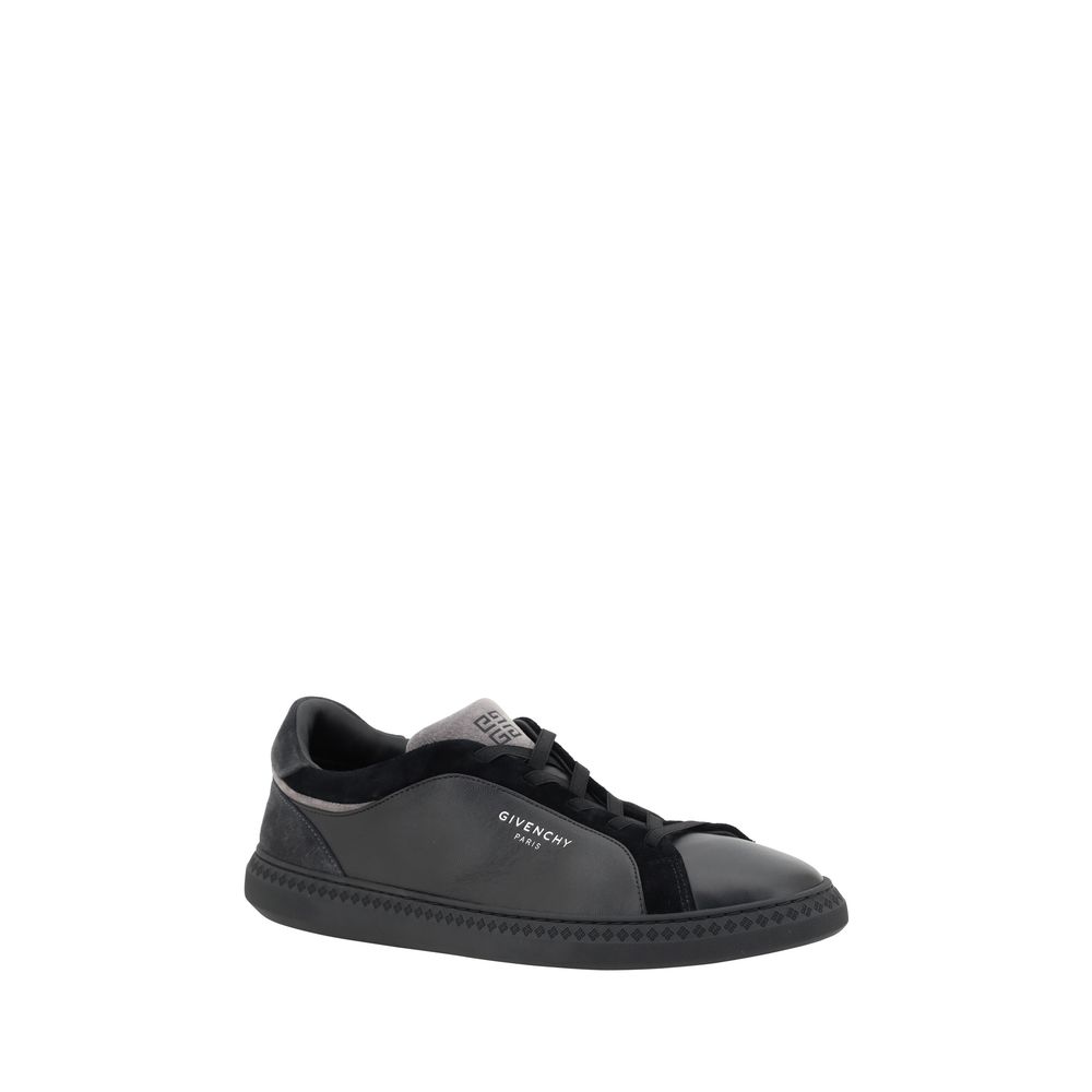 Givenchy Black Leather G Set Sneakers - Élégance Sélective