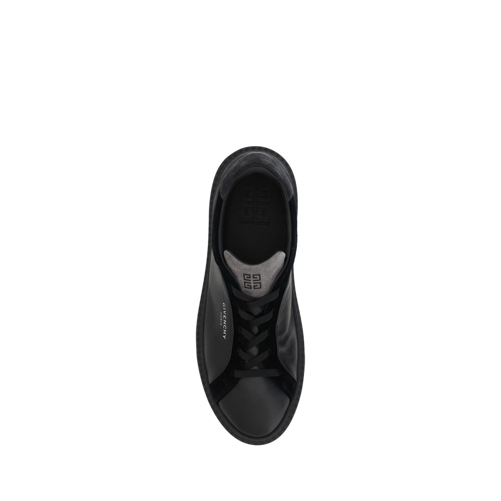 Givenchy Black Leather G Set Sneakers - Élégance Sélective