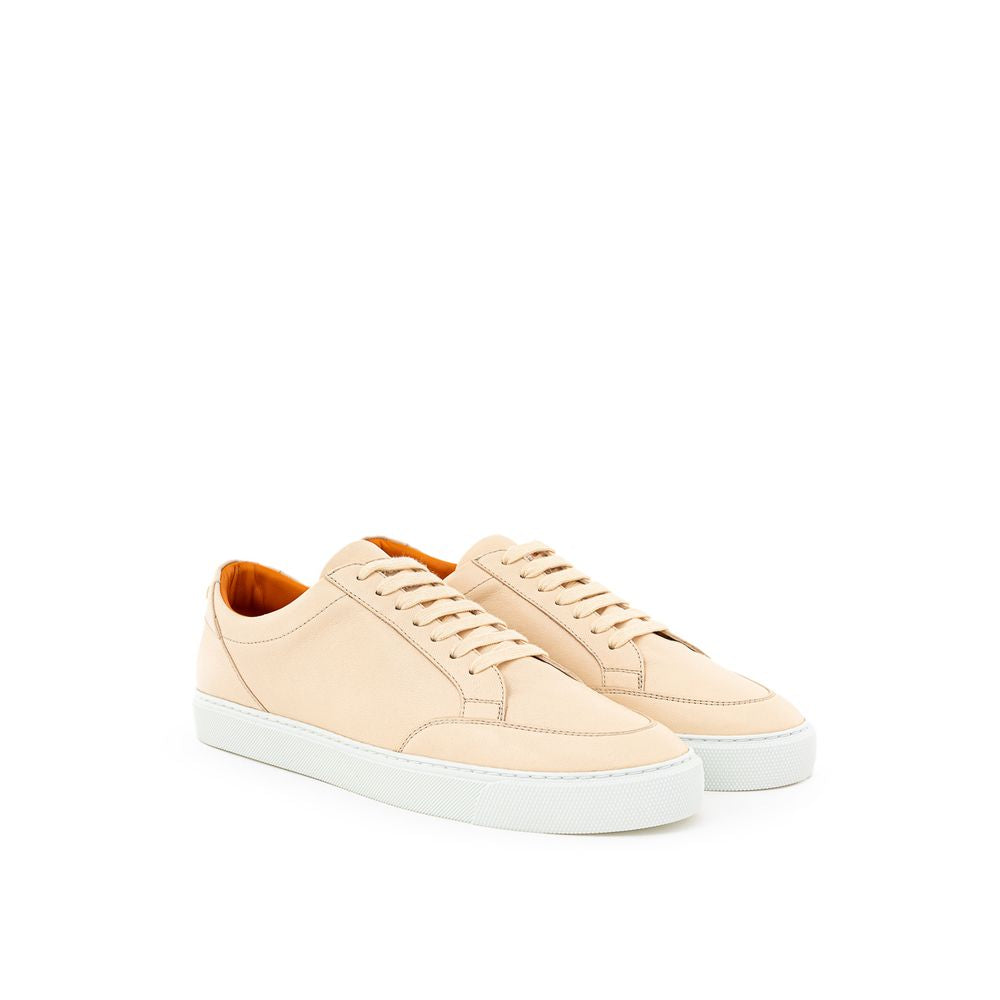 Burberry Pink Leather Sneaker - Élégance Sélective