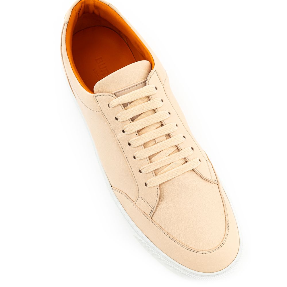 Burberry Pink Leather Sneaker - Élégance Sélective