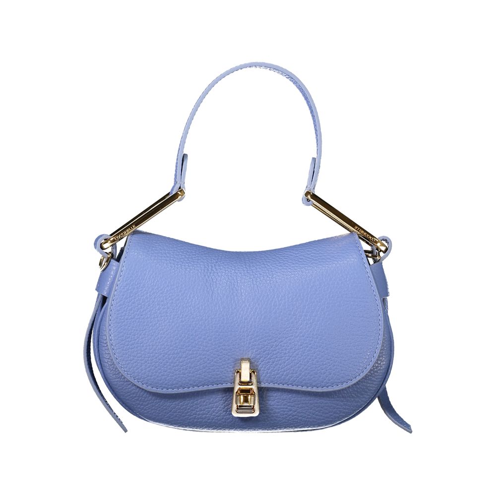 Azzurro Leather Women Handbag
