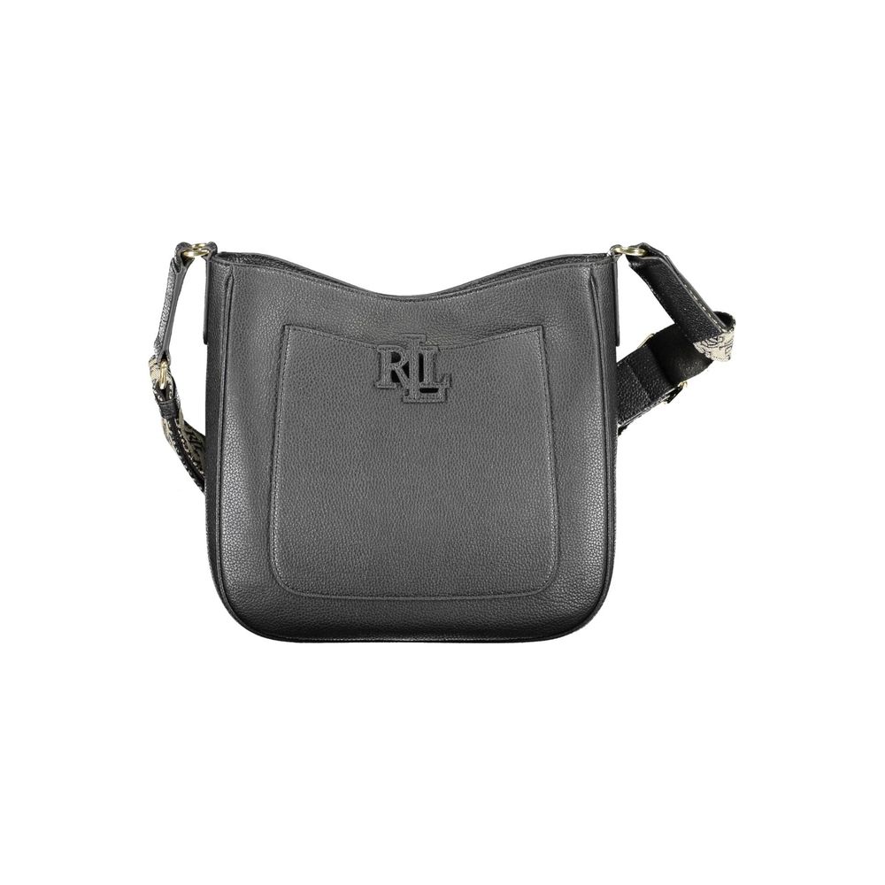 Ralph Lauren Black Leather Handbag - Élégance Sélective