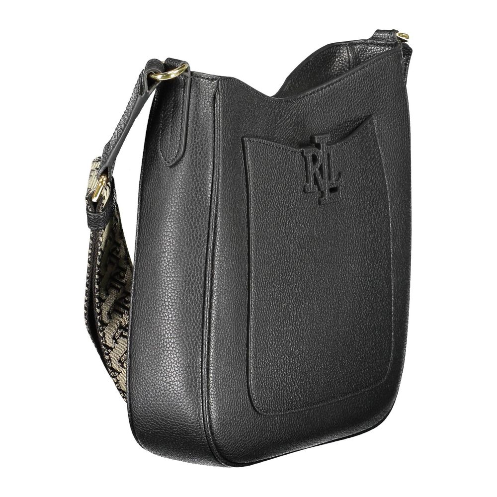 Ralph Lauren Black Leather Handbag - Élégance Sélective