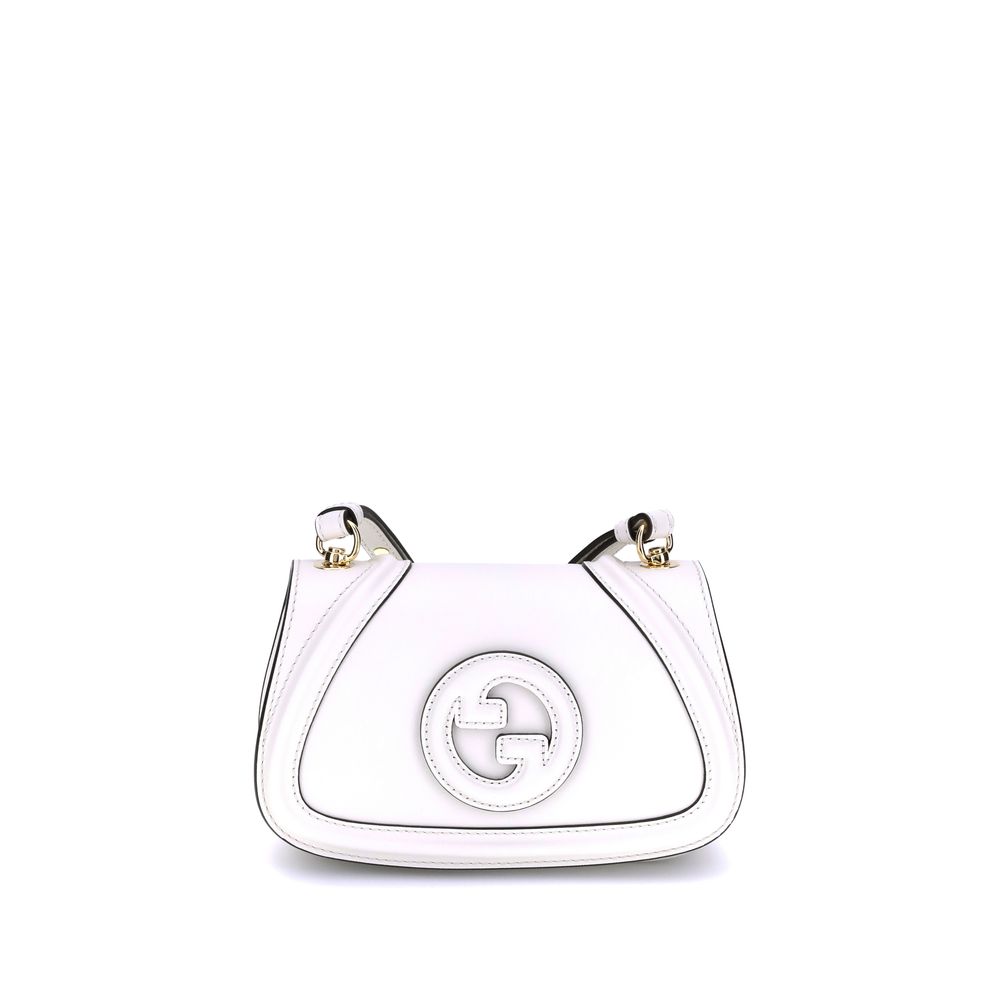 White Calf Leather Bos Taurus Handbag - Élégance Sélective