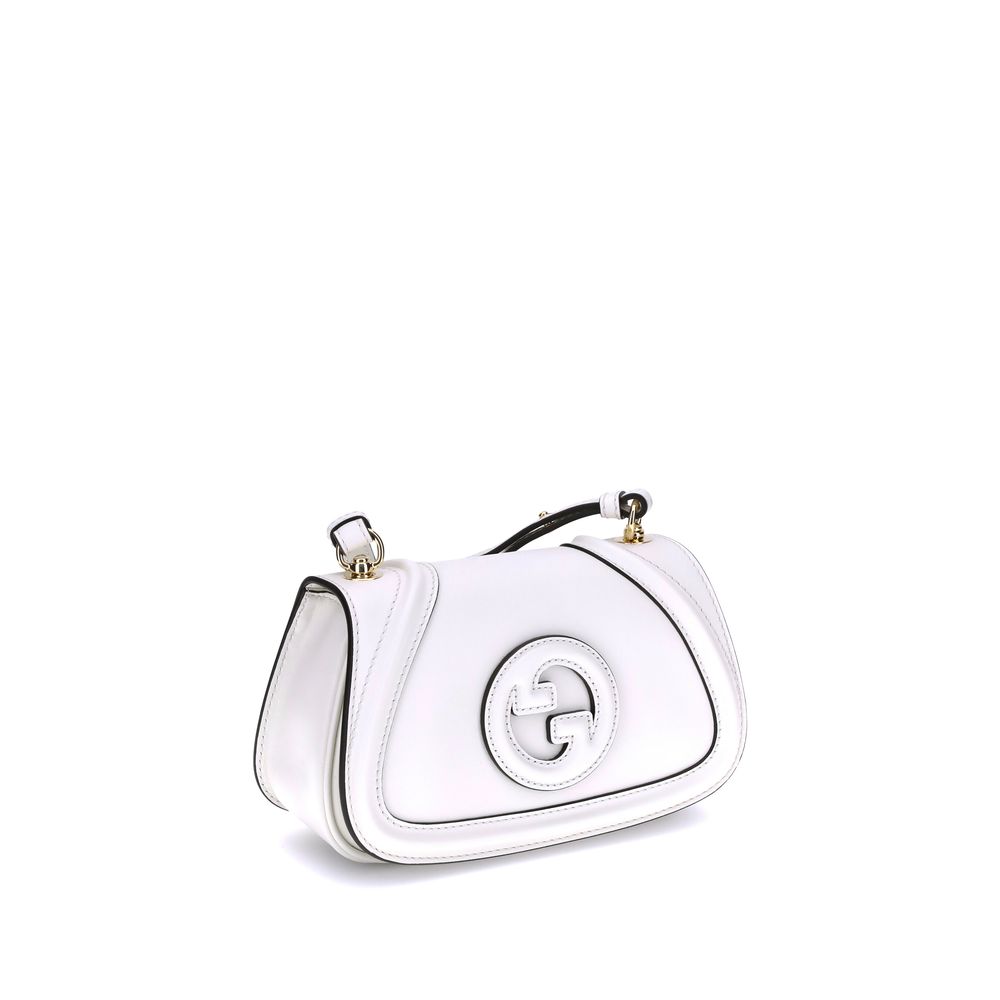 White Calf Leather Bos Taurus Handbag - Élégance Sélective