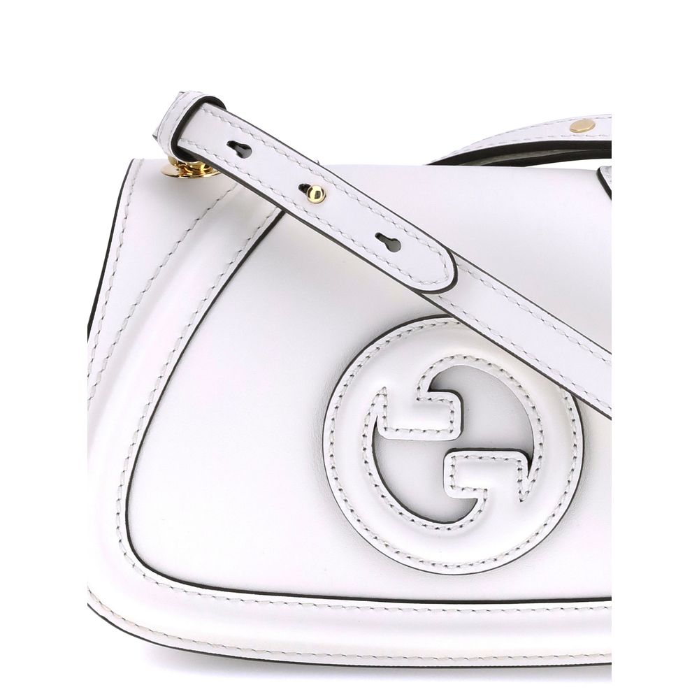 White Calf Leather Bos Taurus Handbag - Élégance Sélective
