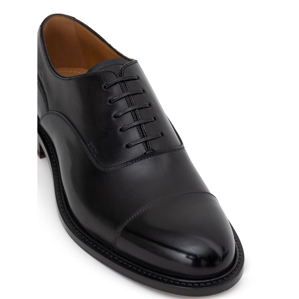 Dior Black Leather Oxfords And Derby - Élégance Sélective
