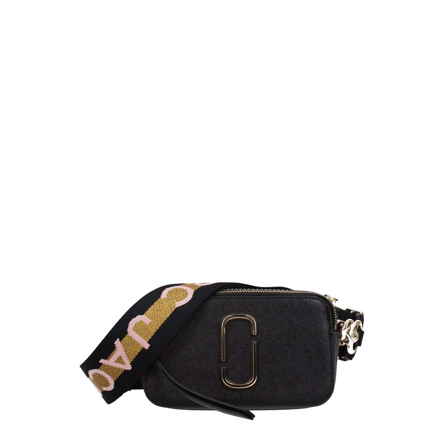Black Leather Crossbody Bag - Élégance Sélective