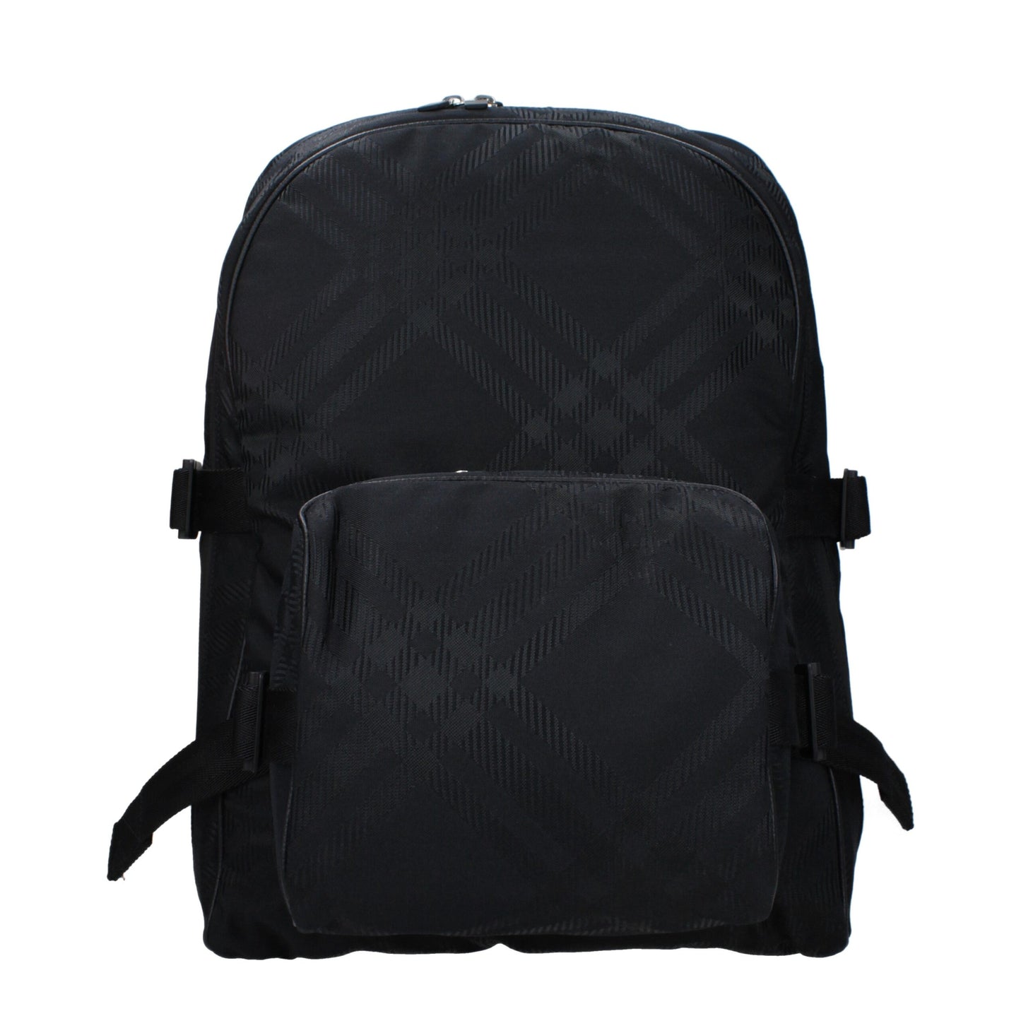 Black Fabric Backpack - Élégance Sélective