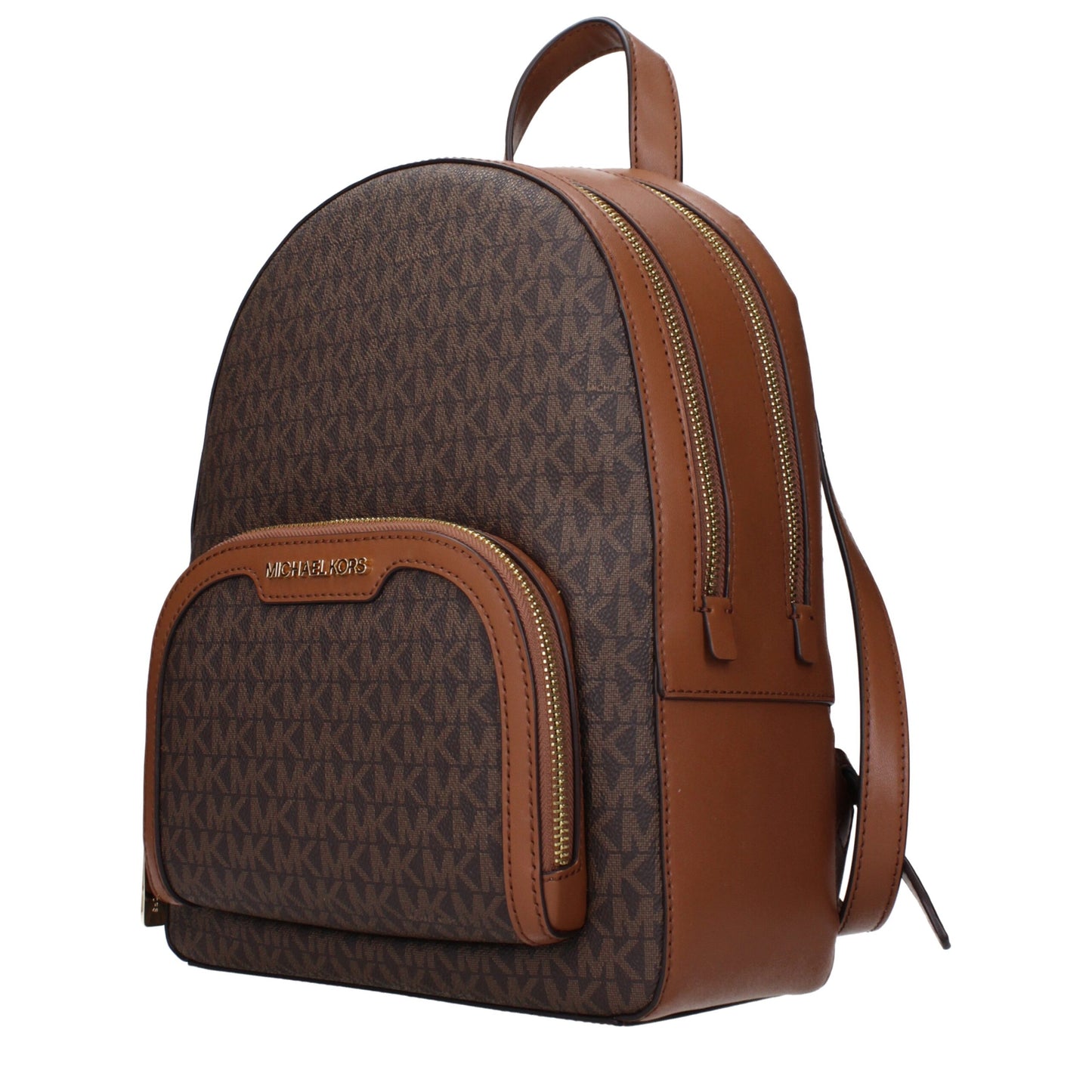Brown Fabric Backpack