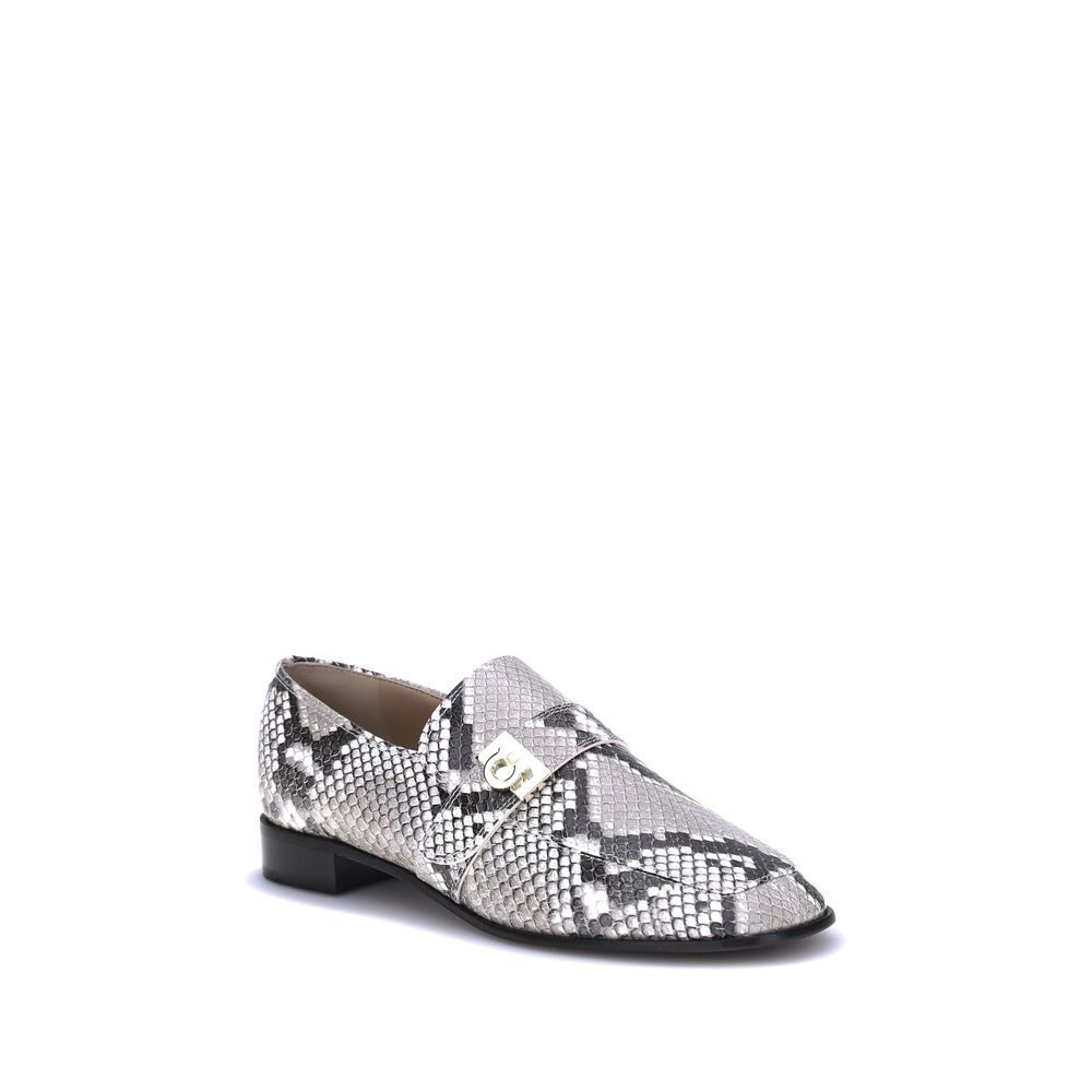 Multicolor Goatskin Slip-On Loafers - Élégance Sélective
