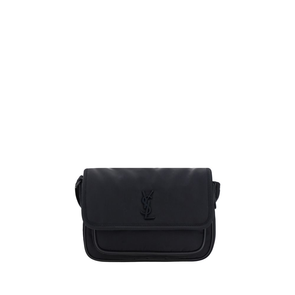 Black Polyamide Shoulder Bag - Élégance Sélective