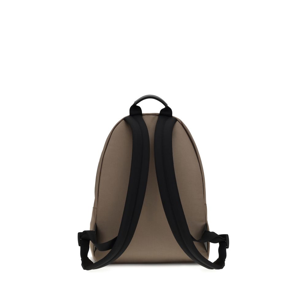 Brown Polyamide Backpack - Élégance Sélective